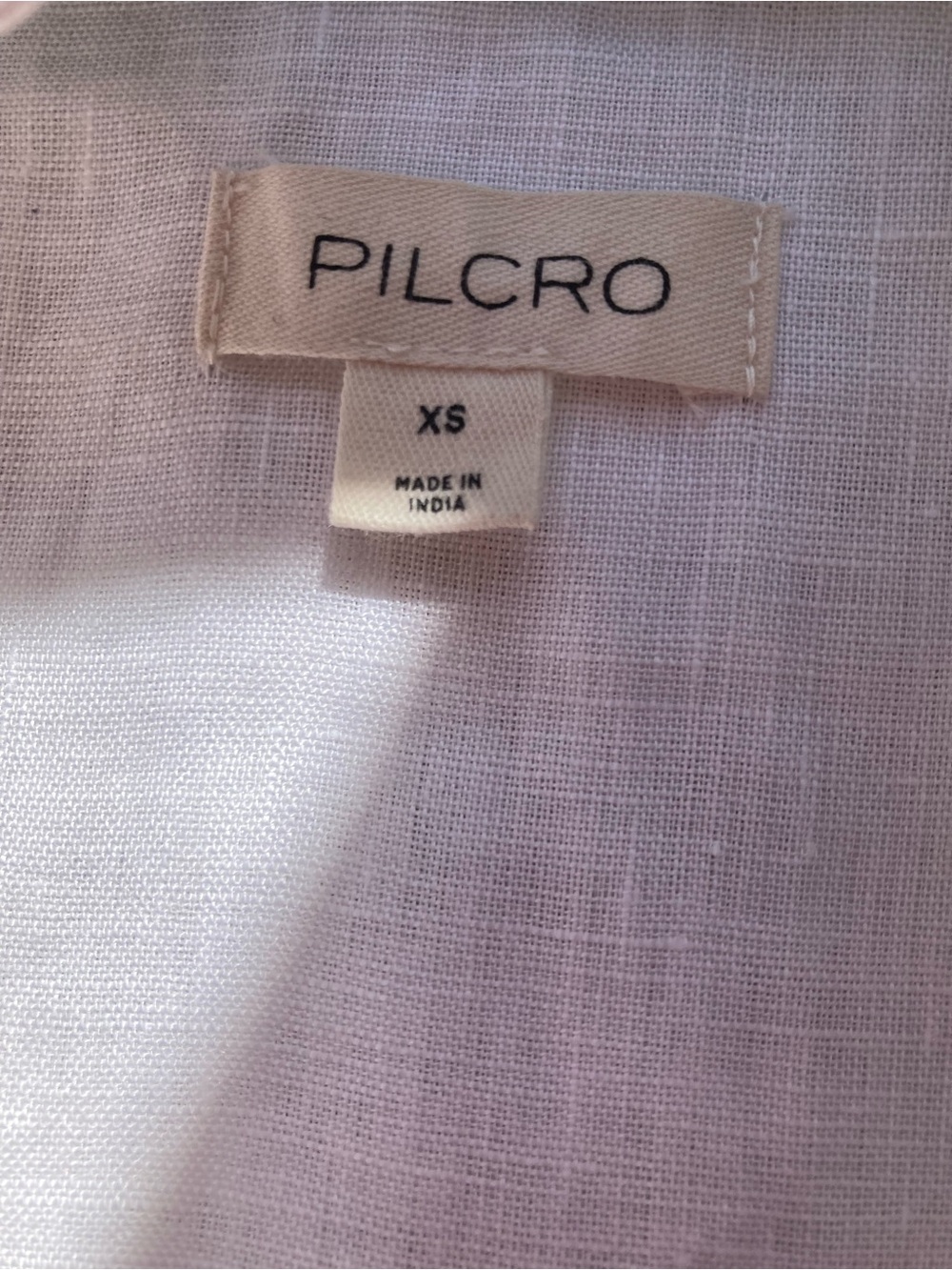 Pilcro  Light White Button-Down Shirt